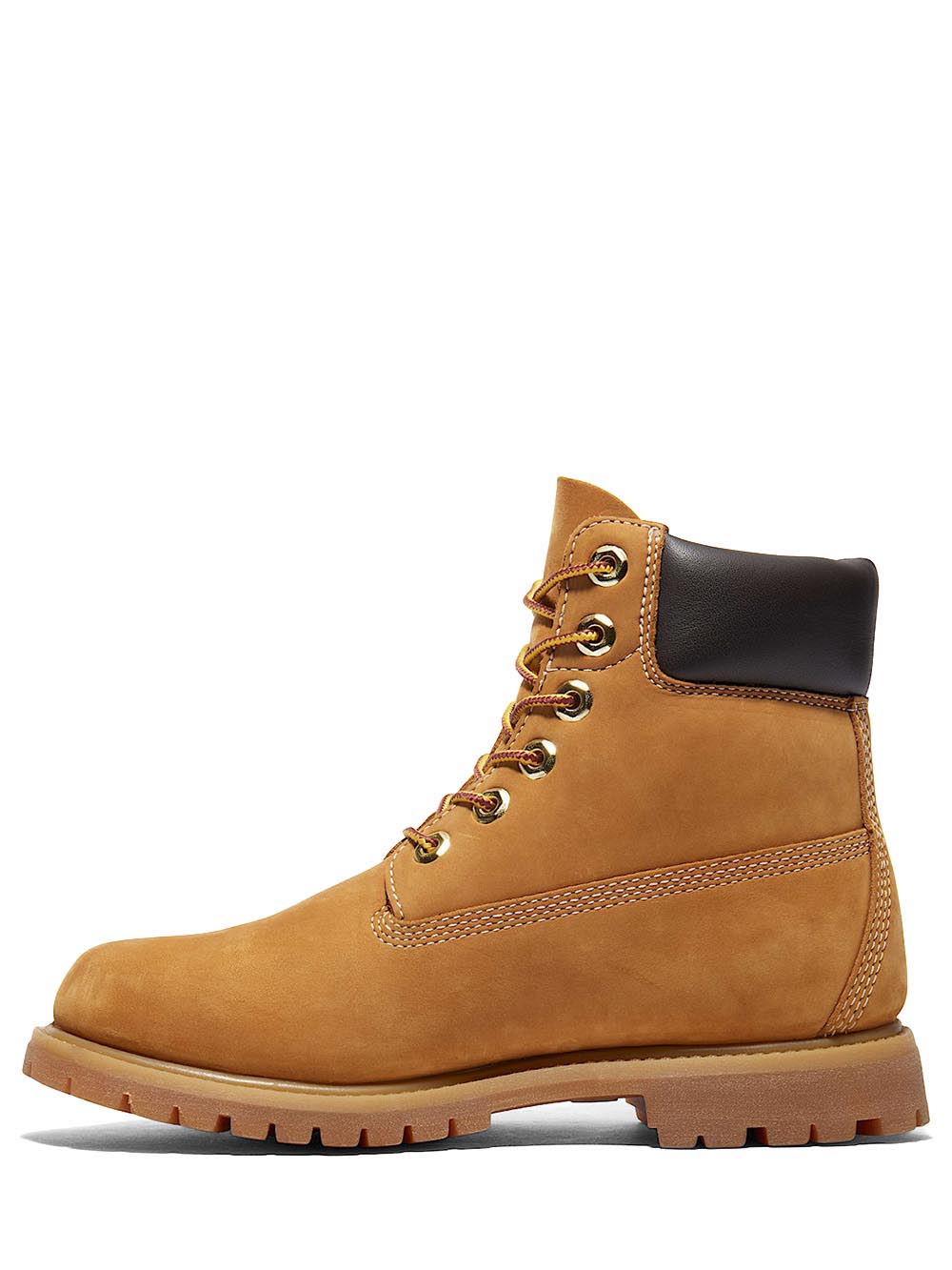 premium 6 in lace waterproof boot wheat Timberland Stivale Donna Tb110361 Giallo