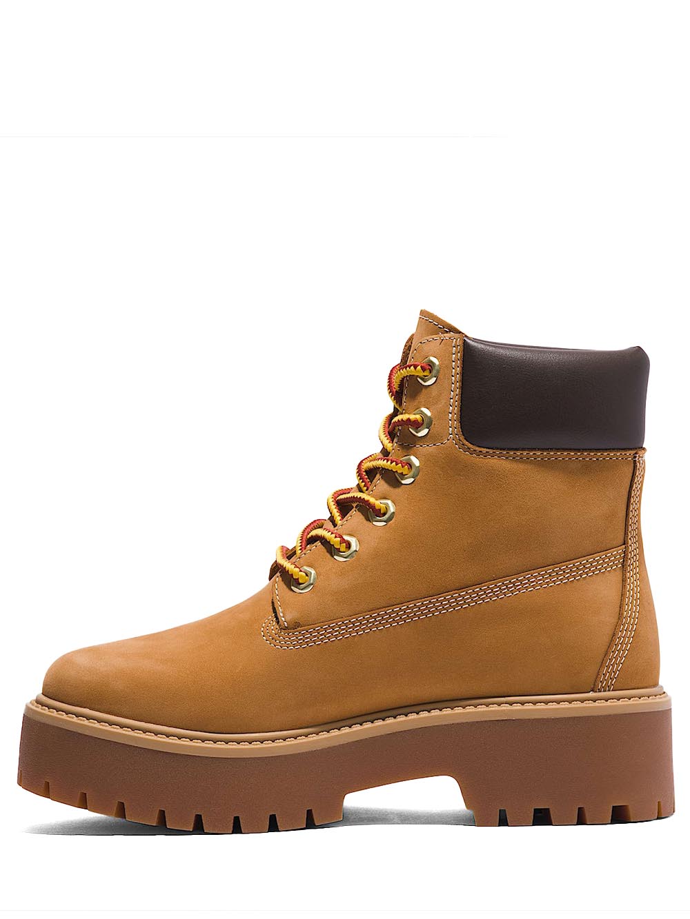 stone street 6 in lace waterproof boot wheat Timberland Stivale Donna Tb1a5rjd Giallo