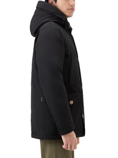 ARCTIC DETACHABLE FUR ANORAK Woolrich Giubbino Uomo Cfwoou0484mbut0001 Nero