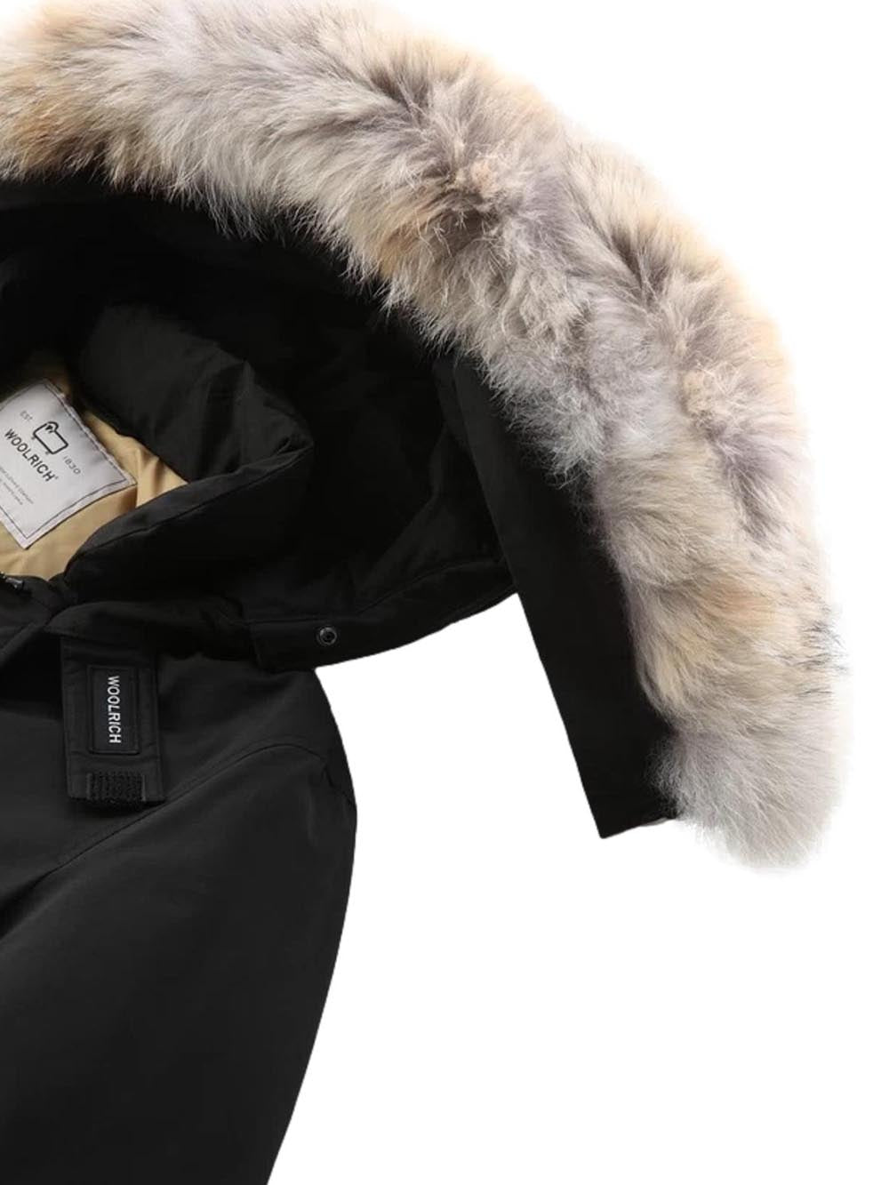 ARCTIC DETACHABLE FUR ANORAK Woolrich Giubbino Uomo Cfwoou0484mbut0001 Nero