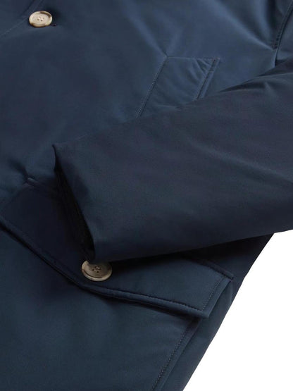 ARCTIC DETACHABLE FUR ANORAK Woolrich Giubbino Uomo Cfwoou0484mbut0001 Blu