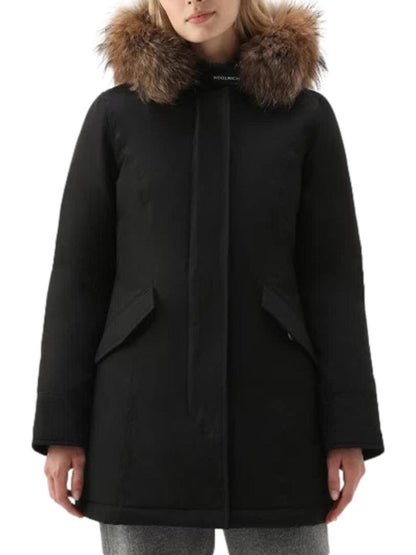 ARCTIC SLIM PARKA Woolrich Giubbino Donna Cfwwou0538fbut0001 Nero