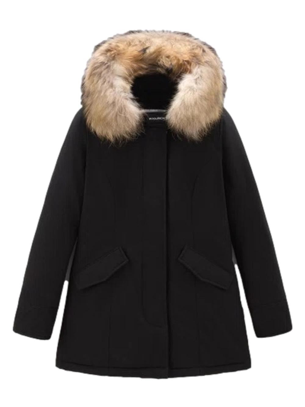 ARCTIC SLIM PARKA Woolrich Giubbino Donna Cfwwou0538fbut0001 Nero