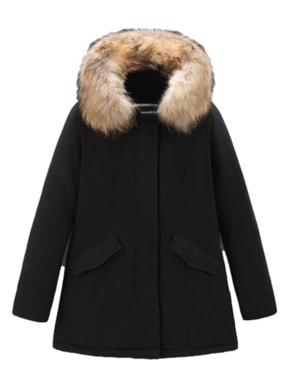 ARCTIC SLIM PARKA Woolrich Giubbino Donna Cfwwou0538fbut0001 Nero