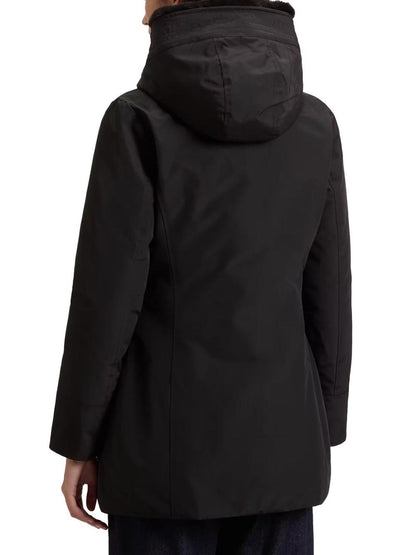 BOULDER FAUX FUR PARKA Woolrich Giubbino Donna Cfwwou2265frut0001 Nero