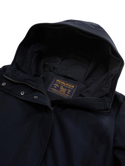 BOULDER FAUX FUR PARKA Woolrich Giubbino Donna Cfwwou2265frut0001 Blu
