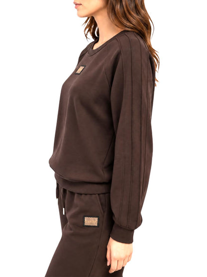 Yes Zee Felpa Donna F005 Nr00 Marrone