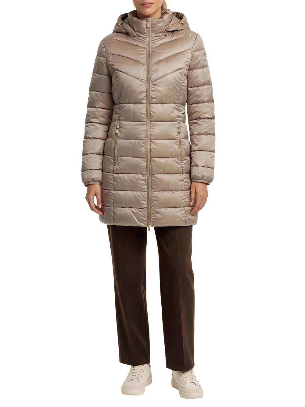 Yes Zee Giubbino Donna O017 M500 Beige