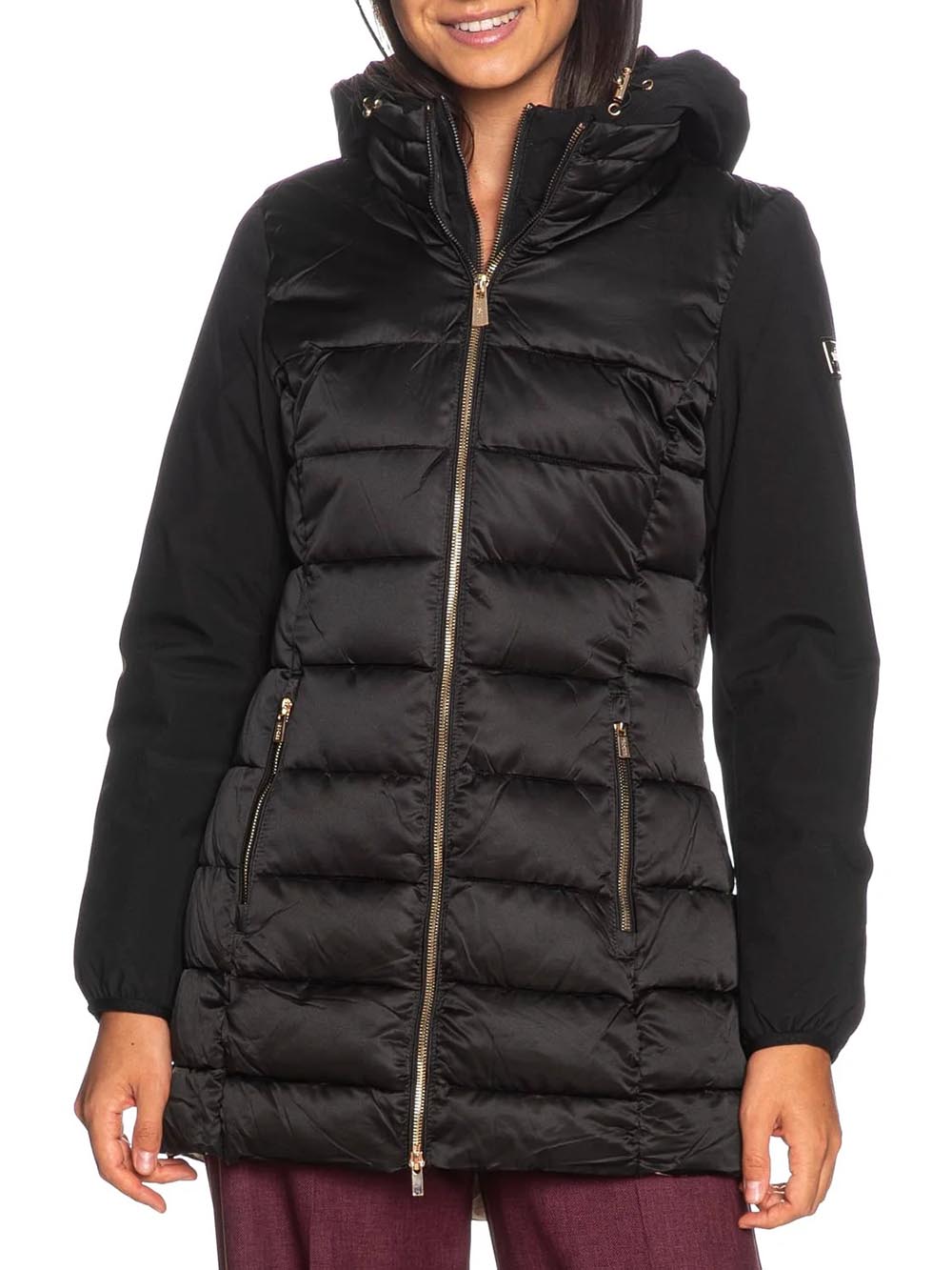 Yes Zee Giubbino Donna O045 M500 Nero