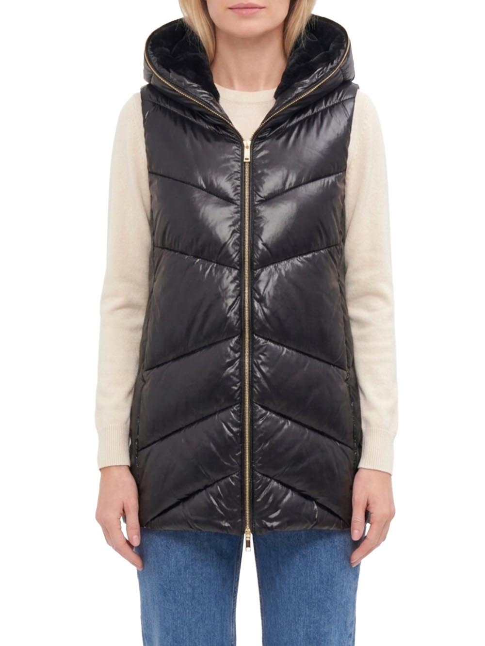Yes Zee Smanicato Donna O103 Q300 Nero