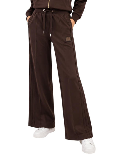 Yes Zee Pantalone Donna P329 Nr00 Marrone