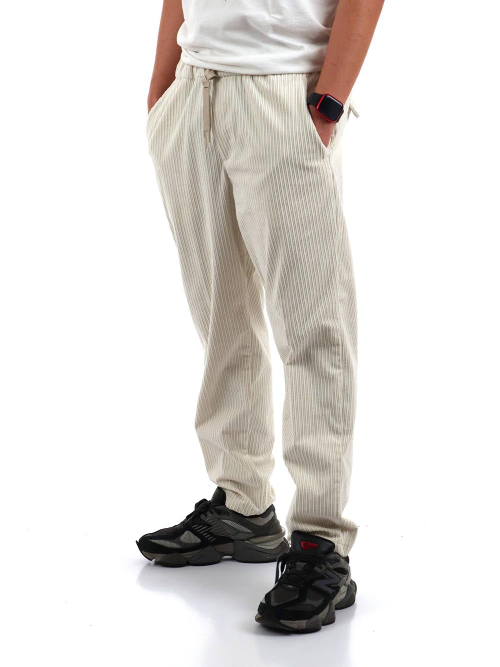 milo YOS Pantalone Uomo 127143 Panna