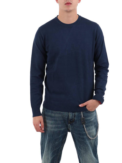 paricollo essentials f.12 YOS Maglia Uomo 3000900 Denim