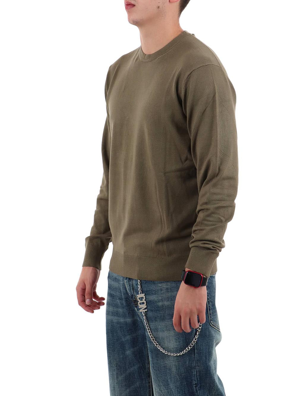 paricollo essentials f.12 YOS Maglia Uomo 3000900 Fango