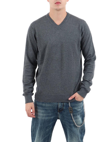 scollo v f.12 YOS Maglia Uomo 3011900 Grigio