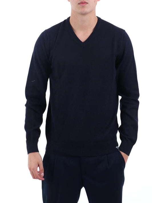 scollo v f.12 YOS Maglia Uomo 3011900 Blu