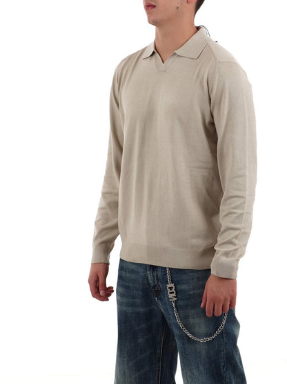 polo collo derby essentials f.12 YOS Maglia Uomo 3021900 Beige