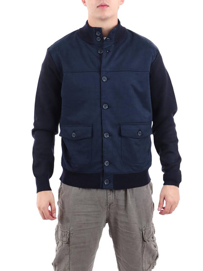 giacca lup.bott YOS Maglia Uomo 6001226 Blu