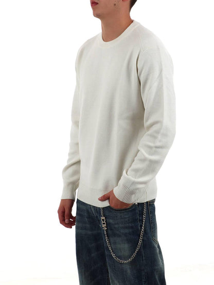 paricollo milano stitch f.12 YOS Maglia Uomo 6013226 Ecru
