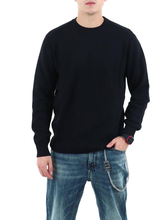 paricollo milano stitch f.12 YOS Maglia Uomo 6013226 Nero