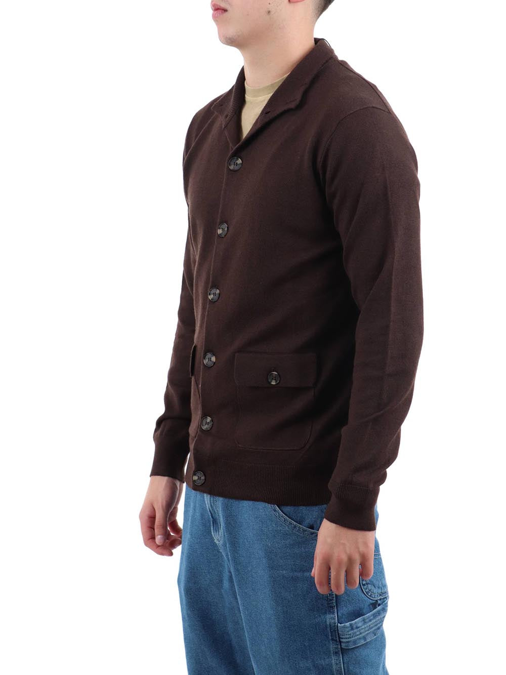 YOS Maglia Uomo 6114226 Marrone