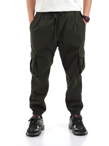 YOS Pantalone Uomo Pirenei 127143 Verde militare