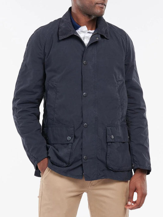 Giubbino MCA0792 BARBOUR ASHBY CASUAL Blu