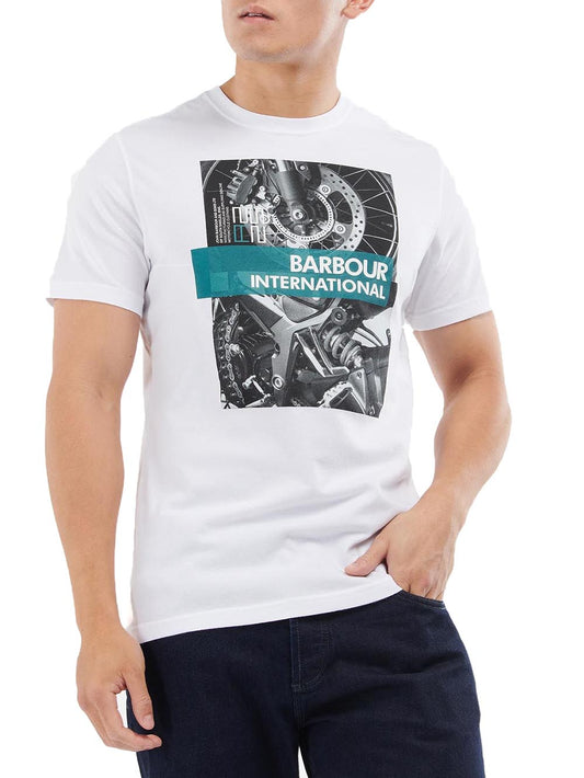 T-shirt MTS0941 B.INTL DETAIL TEE Bianco