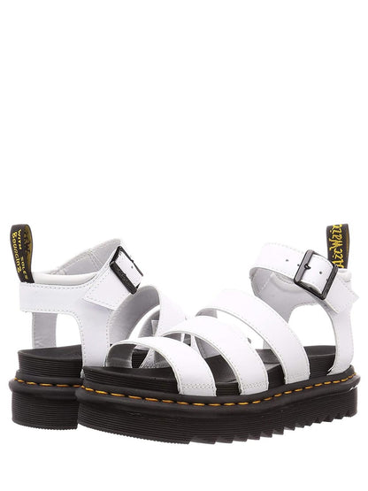 DR. MARTENS Sandalo Donna Bianco